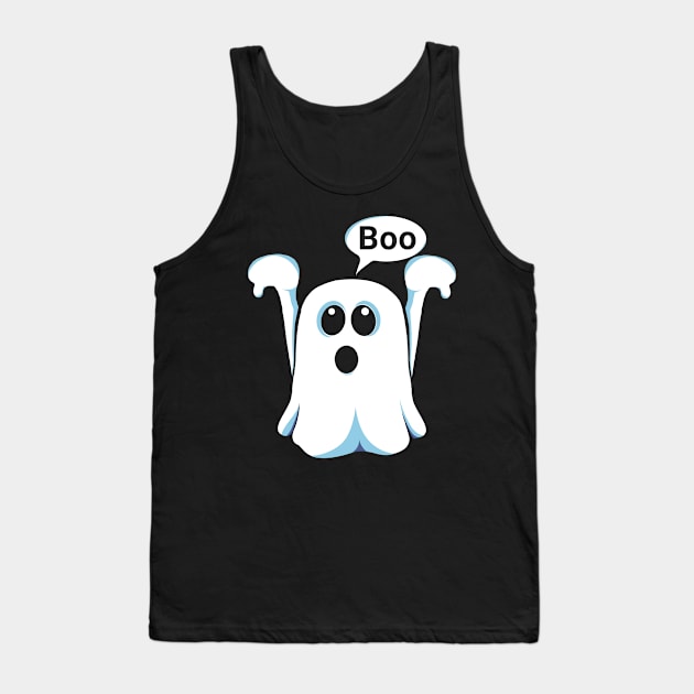 Ghost Of Disapproval Tank Top by CazzyShop